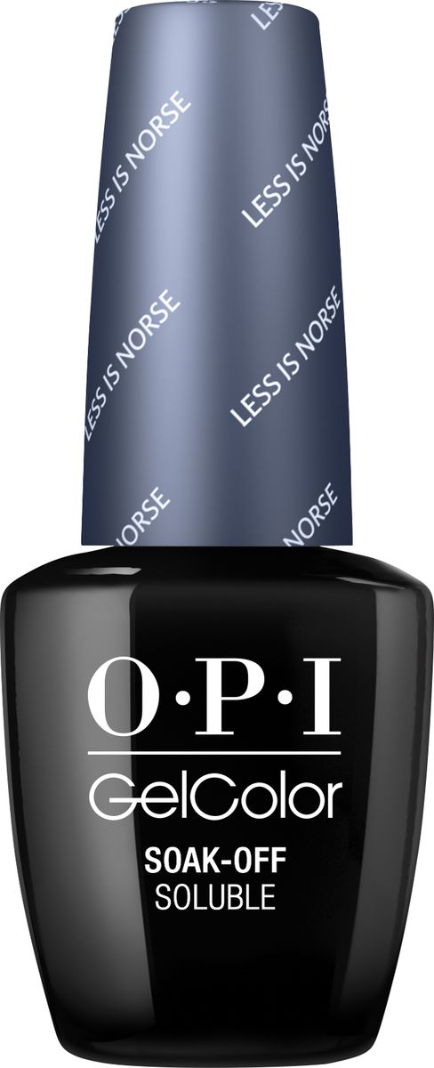 OPI Гель-лак для ногтей GelColor Less is Norse, 15 млGCI59 OPI Гель-лак для ногтей GelColor Less is Norse, 15 млGCI59Gelcolor - это 100% гель в лаковом флаконе! В отличие от гелей-лаков из-за отсутствия лаковой составляющей Gelcolor не подвержен сколам и трещинам. Ультра-быстрое светоотверждение в LED-лампе OPI! Всего лишь 4 минуты на закрепление всех слоев включая базу и финальное покрытие на всех пальцах! Не требует шлифовки ногтей перед нанесением и опиливания при снятии, а значит не травмирует ногти! Снимается за 15 минут отмачиванием. Gelcolor экономичен. Gelcolor - это высочайшее качество OPI по доступной цене. Оттенки легендарных лаков OPI при желании можно наносить поверх Gelcolor. Стойкое и сияющее покрытие на несколько недель с помощью Gelcolor!