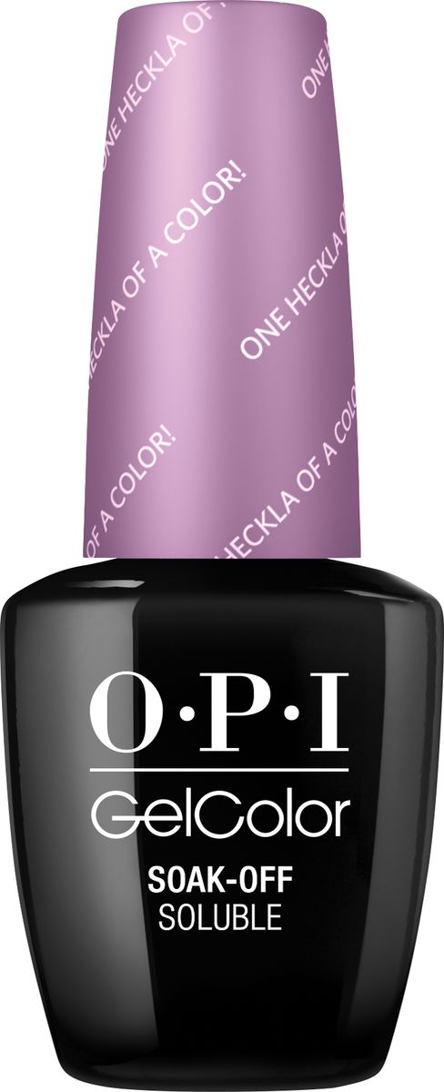 OPI Гель-лак для ногтей GelColor One Heckla of a Color!, 15 млGCI62 OPI Гель-лак для ногтей GelColor One Heckla of a Color!, 15 млGCI62Gelcolor - это 100% гель в лаковом флаконе! В отличие от гелей-лаков из-за отсутствия лаковой составляющей Gelcolor не подвержен сколам и трещинам. Ультра-быстрое светоотверждение в LED-лампе OPI! Всего лишь 4 минуты на закрепление всех слоев включая базу и финальное покрытие на всех пальцах! Не требует шлифовки ногтей перед нанесением и опиливания при снятии, а значит не травмирует ногти! Снимается за 15 минут отмачиванием. Gelcolor экономичен. Gelcolor - это высочайшее качество OPI по доступной цене. Оттенки легендарных лаков OPI при желании можно наносить поверх Gelcolor. Стойкое и сияющее покрытие на несколько недель с помощью Gelcolor!