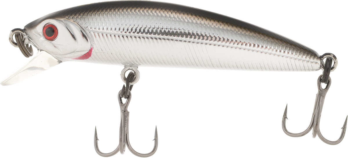 Воблер Tsuribito Minnow SP, цвет 011, 42 мм72532 Воблер Tsuribito Minnow SP, цвет 011, 42 мм72532Ну, кто не знает цурибитовские хиты? Dead Minnow, Pencil 47, Jerkbait, Deep Shaker, крэнки…Пришло время знакомиться с новинками.Три подгруппы линейки Tsuribito Minnow в размерах 35 мм., 42 мм., 50 мм. С этим именем были воблеры от 60 мм и больше (60, 80, 95, 110, 130 мм.). Теперь же семейство приросло меньшими форматами.Этот малек точь в точь как предыдущий 35-ый, только двумя неделями жизни позже – чуть откормившийся и подросший. Для спиннингистов же прирост 7 мм. и 0.5 грамма будет уже довольно ощутим: воблер становится чуть менее требовательным к деликатности снасти (толщине лески и ее материалу, к тесту и строю спиннинга). На проводке воблеры ведут себя все более «минношно», а дальность полета на одной и той же снасти несколько увеличивается по сравнению с меньшими собратьями. Один нюанс, на который как-то следует обратить внимание – это маленькие тройники Owner. К качеству нет никаких претензий. Но нужно понимать, что физиология рыб – штука важная, размер и форма рта, губастость или строение челюстей, по-разному будут контактировать с тройниками. Так что в некоторых случаях может и имеет смысл заранее переоснащать Tsuribito Minnow 42 на хорошие одинарники.