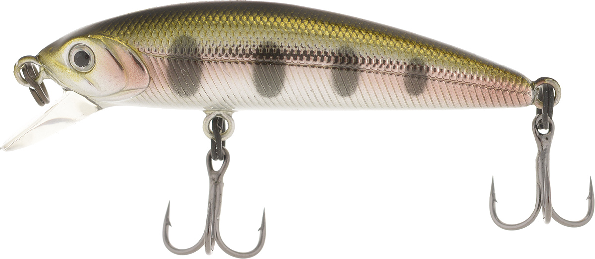 Воблер Tsuribito Minnow SP, цвет 053, 42 мм72539 Воблер Tsuribito Minnow SP, цвет 053, 42 мм72539Ну, кто не знает цурибитовские хиты? Dead Minnow, Pencil 47, Jerkbait, Deep Shaker, крэнки…Пришло время знакомиться с новинками.Три подгруппы линейки Tsuribito Minnow в размерах 35 мм., 42 мм., 50 мм. С этим именем были воблеры от 60 мм и больше (60, 80, 95, 110, 130 мм.). Теперь же семейство приросло меньшими форматами.Этот малек точь в точь как предыдущий 35-ый, только двумя неделями жизни позже – чуть откормившийся и подросший. Для спиннингистов же прирост 7 мм. и 0.5 грамма будет уже довольно ощутим: воблер становится чуть менее требовательным к деликатности снасти (толщине лески и ее материалу, к тесту и строю спиннинга). На проводке воблеры ведут себя все более «минношно», а дальность полета на одной и той же снасти несколько увеличивается по сравнению с меньшими собратьями. Один нюанс, на который как-то следует обратить внимание – это маленькие тройники Owner. К качеству нет никаких претензий. Но нужно понимать, что физиология рыб – штука важная, размер и форма рта, губастость или строение челюстей, по-разному будут контактировать с тройниками. Так что в некоторых случаях может и имеет смысл заранее переоснащать Tsuribito Minnow 42 на хорошие одинарники.