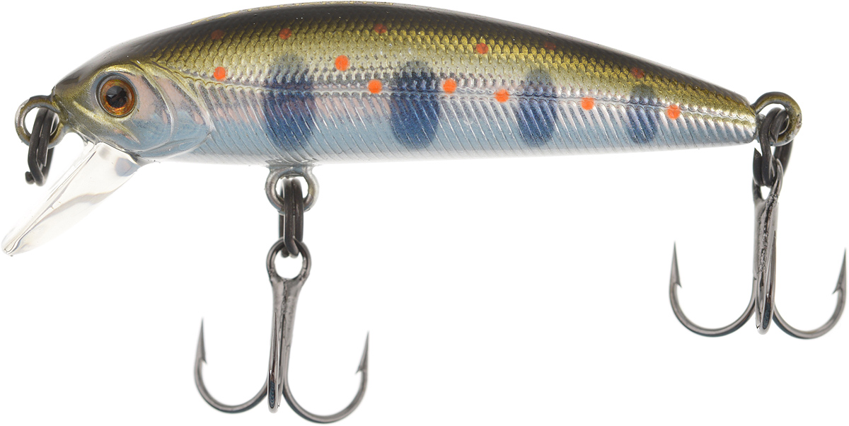 Воблер Tsuribito Minnow SS, цвет 539, 35 мм70647 Воблер Tsuribito Minnow SS, цвет 539, 35 мм70647Ну, кто не знает цурибитовские хиты? Dead Minnow, Pencil 47, Jerkbait, Deep Shaker, крэнки…Пришло время знакомиться с новинками. Три подгруппы линейки Tsuribito Minnow в размерах 35 мм., 42 мм., 50 мм. С этим именем были воблеры от 60 мм и больше (60, 80, 95, 110, 130 мм.). Теперь же семейство приросло меньшими форматами.У этих малышек почти крэнковой отчетливость движений! Что же до самих воблеров Tsuribito Minnow 35, то выполнены они, конечно же, с большой ответственностью, деталировкой, да и на цвета пожаловаться никак нельзя.У этих малышек почти крэнковой отчетливость движений! Что же до самих воблеров Tsuribito Minnow 35, то выполнены они, конечно же, с большой ответственностью, деталировкой, да и на цвета пожаловаться никак нельзя.Один нюанс, на который как-то следует обратить внимание – это маленькие тройники Owner. К качеству нет никаких претензий. Но нужно понимать, что физиология рыб – штука важная, размер и форма рта, губастость или строение челюстей, по-разному будут контактировать с тройниками. Так что в некоторых случаях может и имеет смысл заранее переоснащать Tsuribito Minnow 35 на хорошие одинарники. Ллюбители ультралайта точно будут в восторге от Tsuribito Minnow 35.