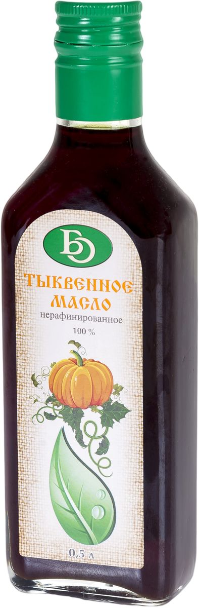 Бизнесойл масло тыквенное нерафинированное, 500 мл4640005504972 Бизнесойл масло тыквенное нерафинированное, 500 мл4640005504972Тыквенное масло получают в результате прессования семян тыквы. Нерафинированное тыквенное масло обладает изысканным ароматом и приятным вкусом, имеет цвет от зеленого до буро-зеленого. Состав тыквенное масла богат витаминами А, С, Е, F, Р, группы В; микроэлементами - селен, кальций, железо, магний, цинк, фосфор; имеет уникальный жирнокислотный состав, содержит множество биологически активных веществ. Тыквенное масло восполняет потребность в цинке на целые сутки, что способствует укреплению иммунитета, стимулирует обмен веществ. Тыквенное масло применяют в народной медицине и косметологии, в кулинарии.