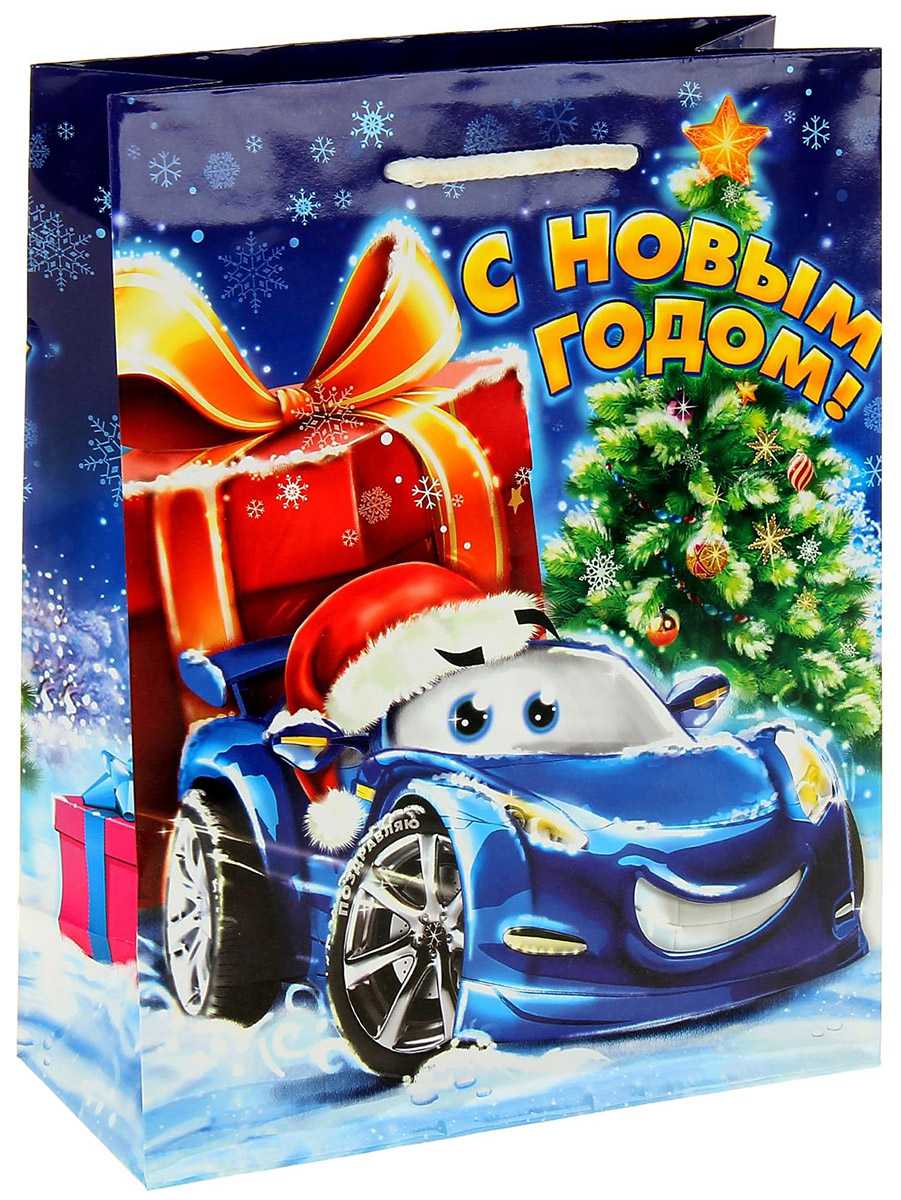 Пакет подарочный Sima-land Тачка у елки, 23 х 27 см1053028 Пакет подарочный Sima-land Тачка у елки, 23 х 27 см1053028Подарочный пакет Sima-land, изготовленный из плотной бумаги, станет незаменимым дополнением к выбранному подарку. Дно изделия укреплено плотным картоном, который позволяет сохранить форму и исключает возможность деформации дна под тяжестью подарка. Для удобной переноски имеются две ручки из шнурков.Подарок, преподнесенный в оригинальной упаковке, всегда будет самым эффектным и запоминающимся. Окружите близких людей вниманием и заботой, вручив презент в нарядном, праздничном оформлении.