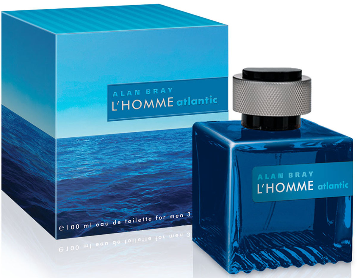 Alan Bray Lhomme Atlantic Туалетная вода мужская, 100 мл2001012511 Alan Bray Lhomme Atlantic Туалетная вода мужская, 100 мл2001012511Мощный, как природная энергия океана, аромат L’homme Atlantic – воплощение жизненной силы и безграничной свободы водной стихии. Аромат с первых нот захватывает яркими аккордами бергамота, яблока и свежестью зеленых нот в прекрасном сочетании с акватическими нотами и благородным звучанием кедра и лаванды. Глубокий шлейф с нотами сандала, лабданума, сухой древесины и дубового мха наполняет решимостью открывать новые горизонты своих возможностей.