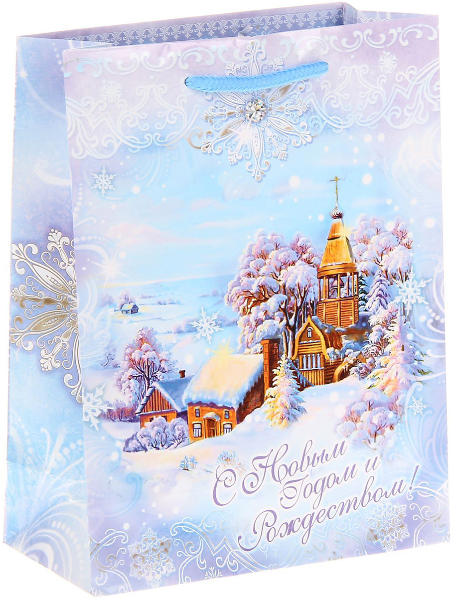 Пакет подарочный Sima-land Снежная сказка, 18 х 23 х 8 см1299744 Пакет подарочный Sima-land Снежная сказка, 18 х 23 х 8 см1299744Подарочный пакет Sima-land, изготовленный из плотной бумаги, станет незаменимым дополнением к выбранному подарку. Дно изделия укреплено плотным картоном, который позволяет сохранить форму и исключает возможность деформации дна под тяжестью подарка. Для удобной переноски имеются две ручки из шнурков.Подарок, преподнесенный в оригинальной упаковке, всегда будет самым эффектным и запоминающимся. Окружите близких людей вниманием и заботой, вручив презент в нарядном, праздничном оформлении.