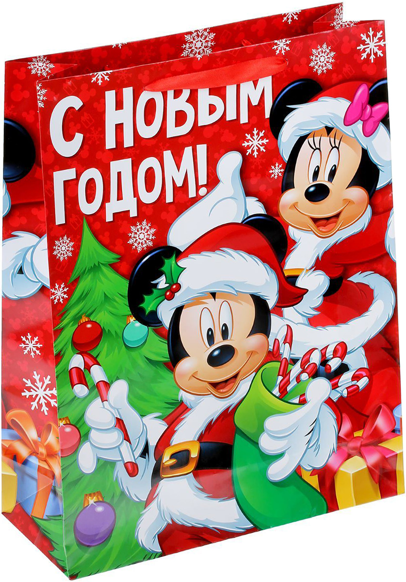 Пакет подарочный Disney Микки Маус и друзья. Яркого праздника!, 31 х 40 х 9 см. 13521181352118 Пакет подарочный Disney Микки Маус и друзья. Яркого праздника!, 31 х 40 х 9 см. 13521181352118Подарочный пакет Disney Микки Маус и друзья. Яркого праздника!, изготовленный из картона, станет незаменимым дополнением к выбранному подарку. Для удобной переноски на пакете имеются две ручки. Подарок, преподнесенный в оригинальной упаковке, всегда будет самымэффектным и запоминающимся. Окружите близких людей вниманием и заботой, вручив презент в нарядном, праздничном оформлении.