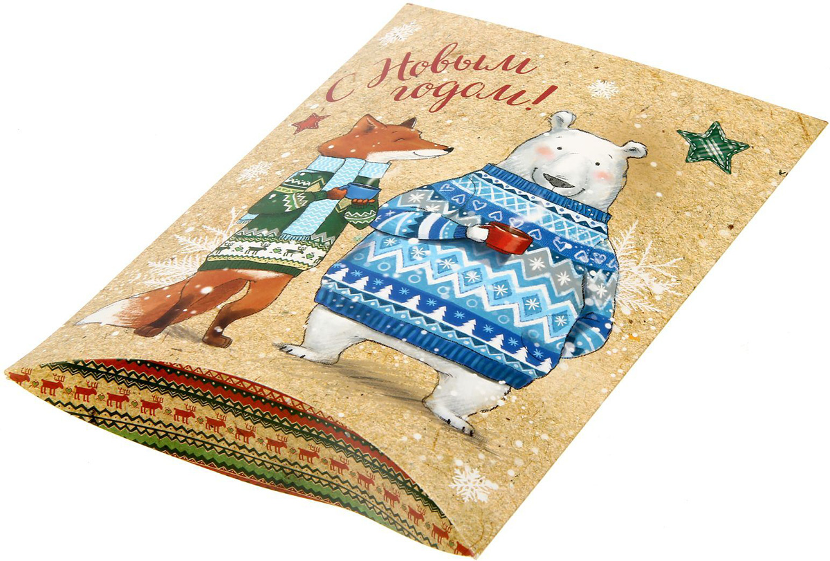 Коробка сборная фигурная Sima-land Снежные истории, 26 х 19 см1383885 Коробка сборная фигурная Sima-land Снежные истории, 26 х 19 см1383885Любой подарок начинается с упаковки. Что может быть трогательнее и волшебнее, чем ритуал разворачивания полученного презента. И именно оригинальная, со вкусом выбранная упаковка выделит ваш подарок из массы других. Подарочная коробка Sima-land продемонстрирует самые теплые чувства к виновнику торжества и создаст сказочную атмосферу праздника.