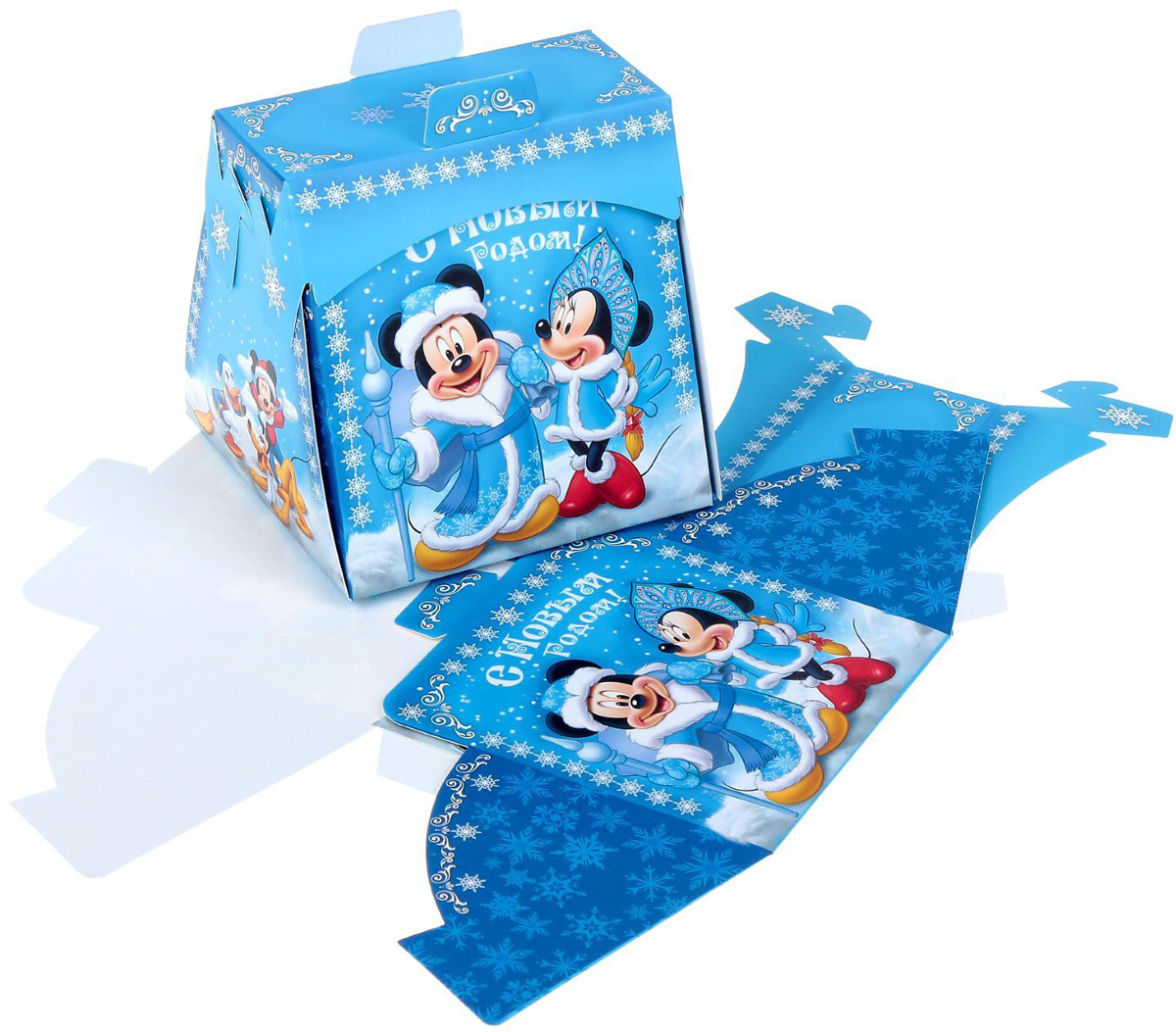 Коробка складная Disney Радости! Микки Маус и друзья, 11,5 х 11,5 х 11,5 см1398647 Коробка складная Disney Радости! Микки Маус и друзья, 11,5 х 11,5 х 11,5 см1398647Коробка складная Disney Радости! Микки Маус и друзья выполнена из картона. Любой подарок начинается с упаковки. Что может быть трогательнее и волшебнее, чем ритуал разворачивания полученного презента. И именно оригинальная, со вкусом выбранная упаковка выделит ваш подарок из массы других. Она продемонстрирует самые теплые чувства к виновнику торжества и создаст сказочную атмосферу праздника. Размер коробки в сложенном виде: 11,5 х 11,5 х 11,5 см.