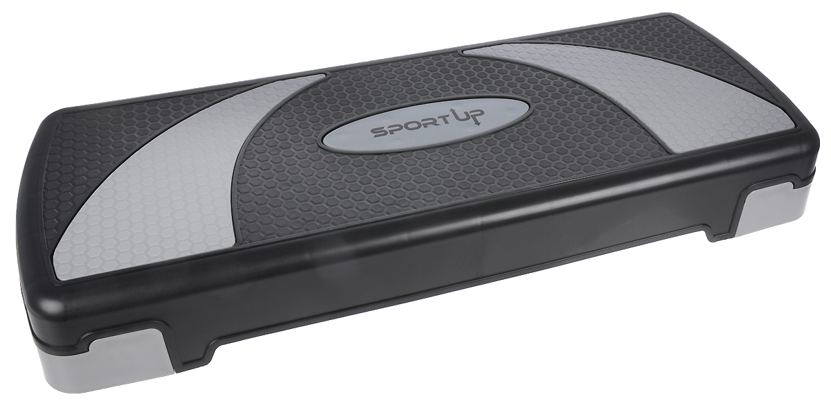 Степ-платформа Sport UP, трехуровневая, 78 х 29 x 10 смIR97302 Степ-платформа Sport UP, трехуровневая, 78 х 29 x 10 смIR97302Степ-платформа Sport UP выполнена из прочного пластика и предназначена для занятий аэробикой в фитнес - клубах, спортивных залах и для домашнего использования. Платформа имеет два регулируемых уровня: 10 см, 15 см и 20,5 см. Оснащена рельефной поверхностью, предотвращающей скольжение во время тренировки.С помощью степ-платформы можно оптимизировать нагрузку на мышцы ног и ягодиц, сделать мышцы тела подтянутыми и стройными. За счет высокоинтенсивной тренировки на степе, можно также наладить работу сердечно-сосудистой системы.Максимальный вес пользователя: 100 кг.