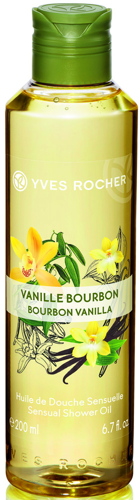 Yves Rocher масло для душа Бурбонская ваниль, 200 мл