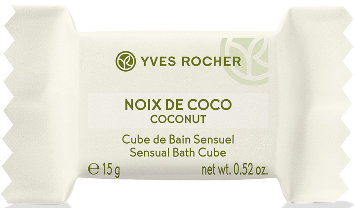 Yves Rocher сахар для ванны Кокосовый орех, 15 г42573 Yves Rocher сахар для ванны Кокосовый орех, 15 г42573Сахар для ванны превращается во множество ароматных микропузырьков, наполняющих Вашу ванну манящими нотами Кокосового Ореха.