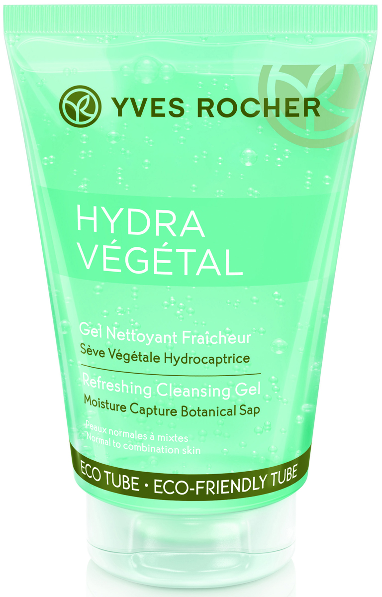 Yves Rocher очищающий гель Свежее увлажнение, 125 мл45404 Yves Rocher очищающий гель Свежее увлажнение, 125 мл45404Очищающий Гель идеально удаляет загрязнения, даря коже свежесть и нежность.Гель обогащен Растительными Соками, удерживающими влагу внутри кожи, он освежает и глубоко очищает кожу, оставляя ощущение нежности и комфорта.Его преимущество: Свежая гелевая текстура не сушит кожу.