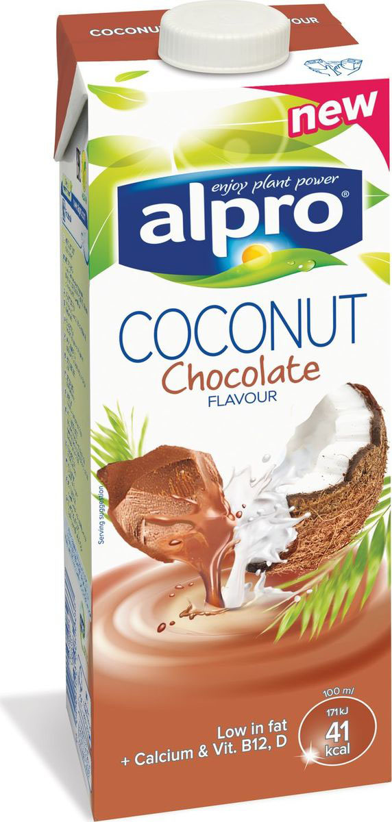 Alpro Кокосово-шоколадный напиток, 1 л ароматизаторы