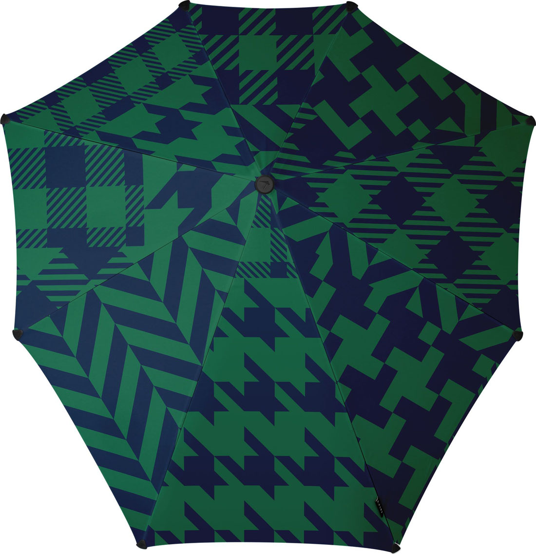Зонт-трость Senz, цвет: зеленый, синий. 2011107