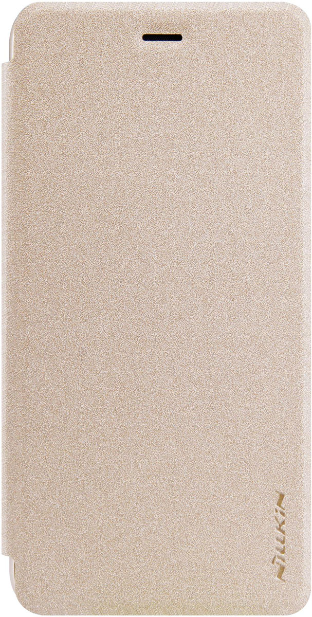 Nillkin Sparkle Leather Case чехол для Huawei P10 Lite, Gold2000000138275 Nillkin Sparkle Leather Case чехол для Huawei P10 Lite, Gold2000000138275Чехол Sparkle Leather Case для Huawei P10 Lite