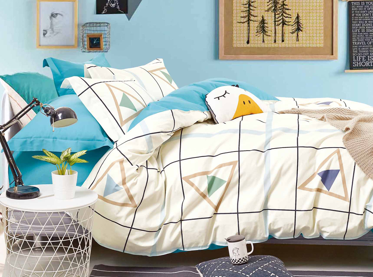 Комплект белья Soft Line, евро, наволочки 50x70. 1057810578 Комплект белья Soft Line, евро, наволочки 50x70. 1057810578Постельное бельё SL из сатина с декоративной отделкой