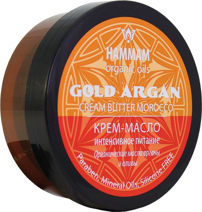 Hammam Organic Oils Крем- Масло Gold Argan Интенсивное Питание, 220 мл