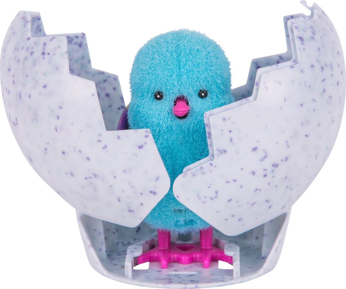 Little Live Pets Интерактивная игрушка Цыпленок в яйце цвет: голубой