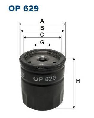 Filtron Масляный фильтр. OP629OP629 Filtron Масляный фильтр. OP629OP629Фильтр масляный Alfa Romeo; Ford Escort, Fiesta, Focus, Focus C-Max, Focus II, Fusion/Fusion Plus, Ka, Orion, Puma, Sierra; Lada; Mazda; Rover; Saab; Skoda; Volvo; Zaz (3A3)