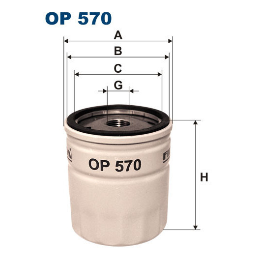 Filtron Масляный фильтр. OP570TOP570T Filtron Масляный фильтр. OP570TOP570TФильтр масляный Nexia Bedford; Cadillac; Chevrolet; Daewoo; Lada; Opel; Zaz (3A3)