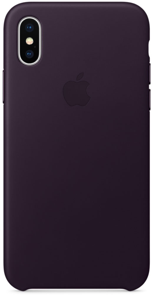 Apple Leather Case, Dark Aubergine чехол для iPhone XMQTG2ZM/A Apple Leather Case, Dark Aubergine чехол для iPhone XMQTG2ZM/AЧехлы от Apple точно повторяют контуры iPhone, не делая его громоздким. Они изготовлены из специально обработанной кожи европейского производства, которая со временем покрывается благородной патиной. Внутренняя поверхность чехла, выполненная из микрофибры, защищает корпус вашего iPhone. А цвет кнопок из обработанного алюминия идеально к нему подходит. Чехол не придётся снимать даже во время беспроводной зарядки.