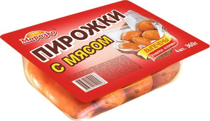 Морозко Пирожки с мясом, 360 г4603421358178 Морозко Пирожки с мясом, 360 г4603421358178выпечены, разогрел и готово