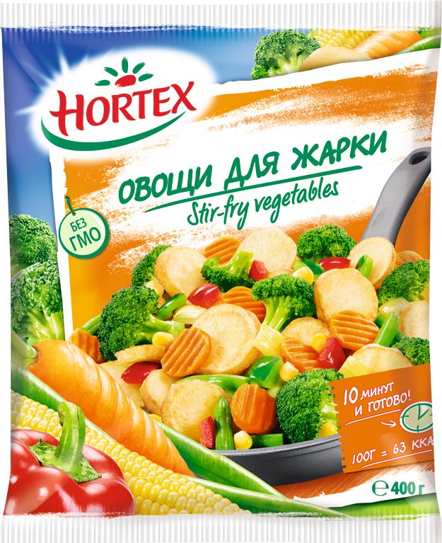 Hortex Овощи для жарки, 400 г