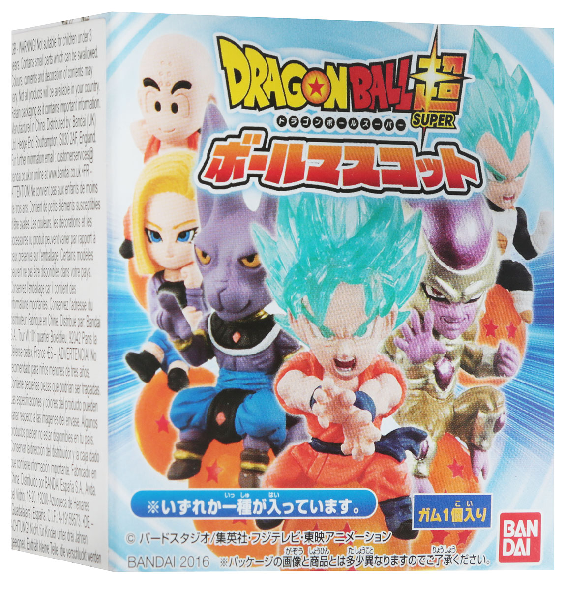 Bandai Фигурка Dragon Ball Strap 2 New Qd Mascot 4,5 см