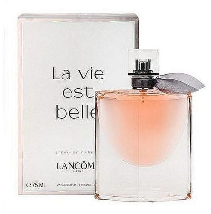 Lancome La Vie Est Belle парфюмерная вода женская, 75 мл954374 Lancome La Vie Est Belle парфюмерная вода женская, 75 мл954374Верхние ноты: черная смородина, груша; Средние ноты: ирис, жасмин, апельсиновый цвет; Базовые ноты: пачули, бобы тонка, ваниль, пралине.