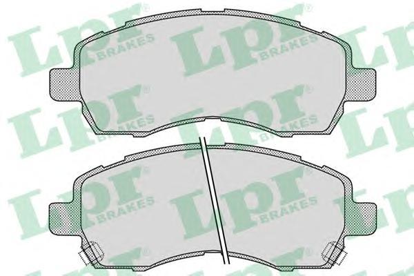 Колодки тормозные LPR / AP 05P102505P1025 Колодки тормозные LPR / AP 05P102505P1025