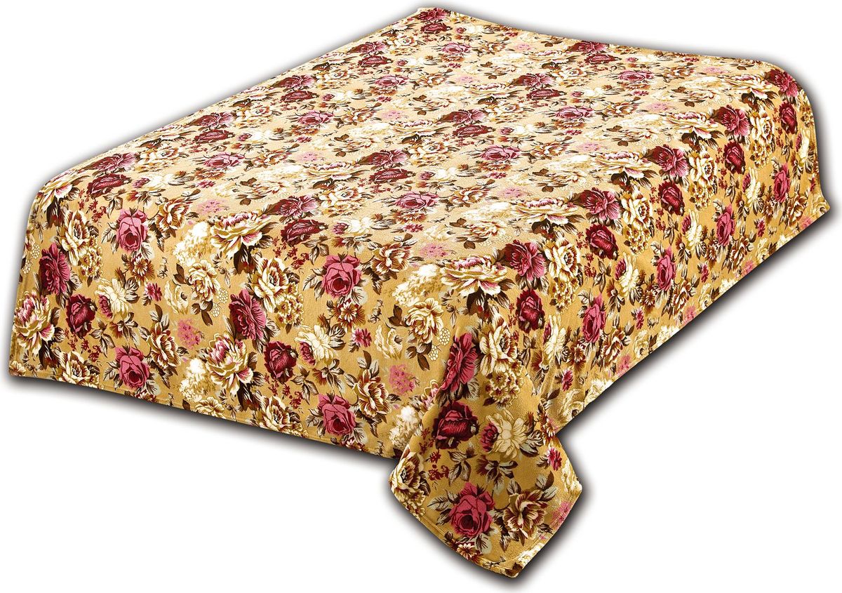Плед TexRepublic Absolute Flanel. Гобеленовые цветы, 180 х 220 см. 86555