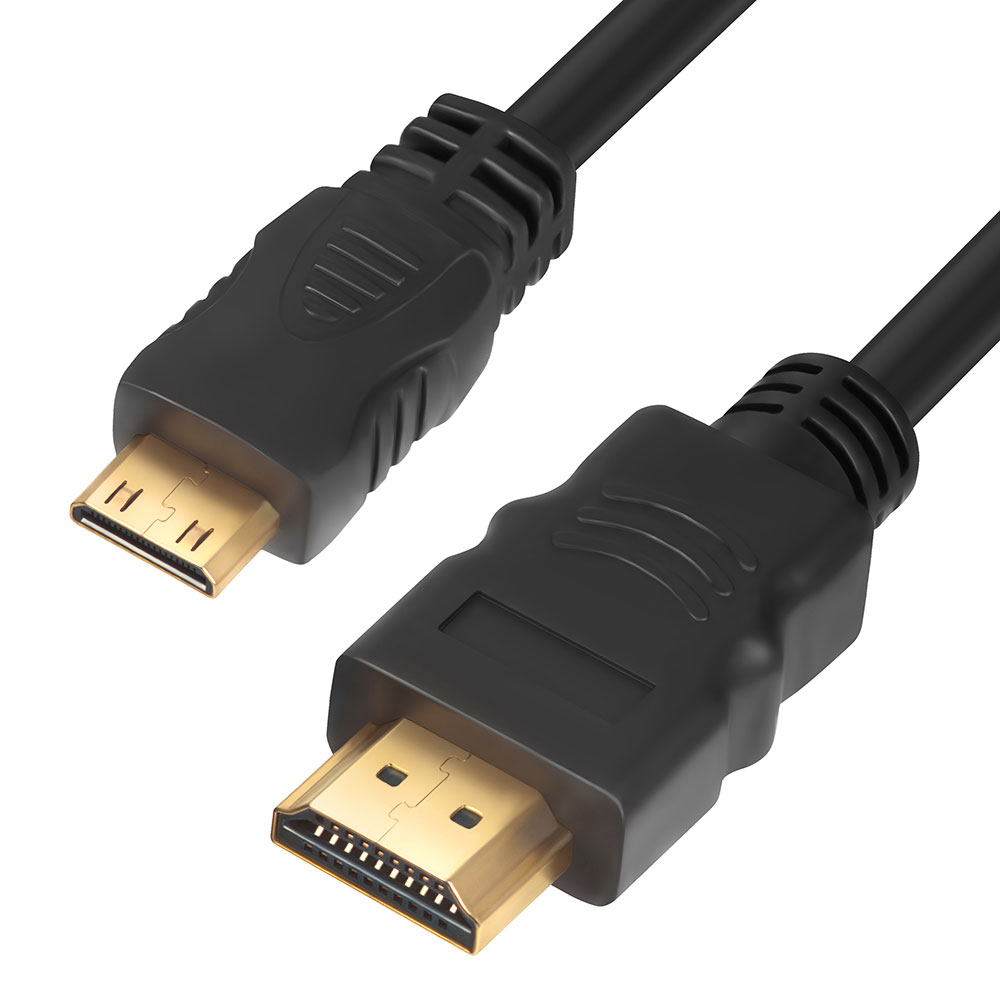 Greenconnect GCR-HD-A/C кабель HDMI-miniHDMI (3 м)GCR-HD-A/C3M Greenconnect GCR-HD-A/C кабель HDMI-miniHDMI (3 м)GCR-HD-A/C3MКабель Greenconnect GCR-HD-A/C обеспечивает идеальный способ подключения цифровых фотоаппаратов, видеокамер и других цифровых устройств с разъемами miniHDMI на оборудование с HDMI портомGreenconnect GCR-HD-A/C поддерживает 4K, Full HD и HD разрешения. Это даёт возможность наслаждаться более точной и естественной картинкой с высочайшим уровнем детализации и диапазоном цветов. Использование кабеля позволяет передавать изображение в столь популярном формате 3D, усиливая элемент присутствия и позволяя получать удовольствие от качественного объёмного изображения.Наличие обратного канала аудио устраняет необходимость в отдельном проводе для передачи звука в ресивер с телевизора или другого устройства, которое является одновременно источником аудио и видео.
