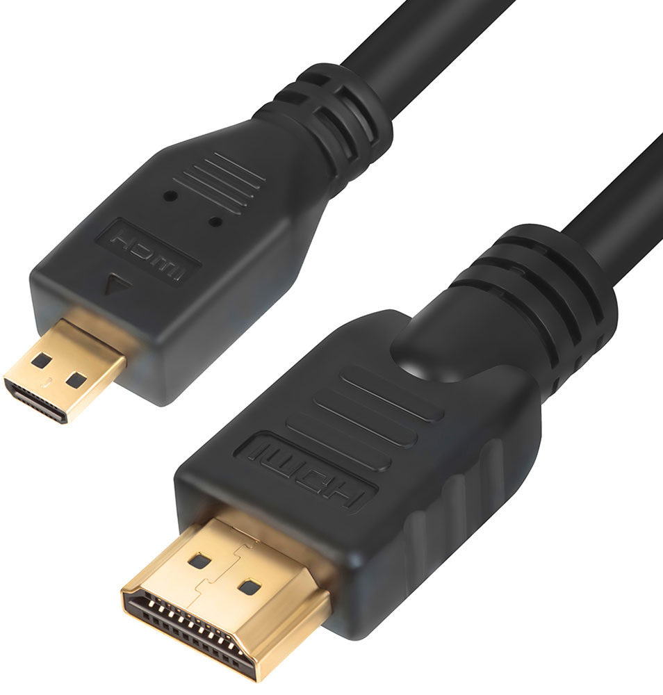 Greenconnect GCR-HD-A/D кабель HDMI-microHDMI (3 м)GCR-HD-A/D3M Greenconnect GCR-HD-A/D кабель HDMI-microHDMI (3 м)GCR-HD-A/D3MКабель Greenconnect GCR-HD-A/D обеспечивает идеальный способ подключения цифровых фотоаппаратов, видеокамер и других цифровых устройств с разъемами microHDMI на оборудование с HDMI портомGreenconnect GCR-HD-A/D поддерживает 4K, Full HD и HD разрешения. Это даёт возможность наслаждаться более точной и естественной картинкой с высочайшим уровнем детализации и диапазоном цветов. Использование кабеля позволяет передавать изображение в столь популярном формате 3D, усиливая элемент присутствия и позволяя получать удовольствие от качественного объёмного изображения.Наличие обратного канала аудио устраняет необходимость в отдельном проводе для передачи звука в ресивер с телевизора или другого устройства, которое является одновременно источником аудио и видео.