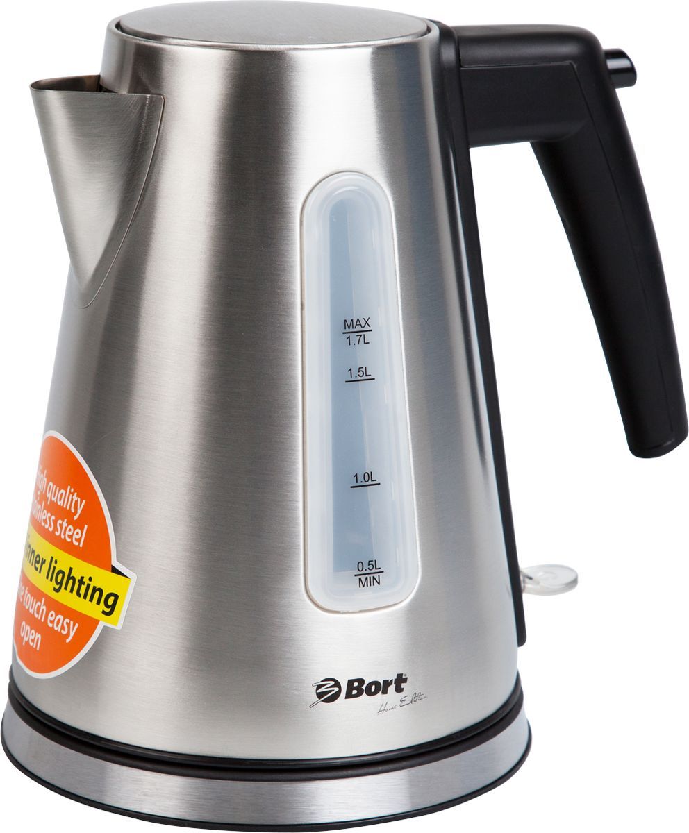 Bort BWK-2217M, Grey Metallic электрический чайник