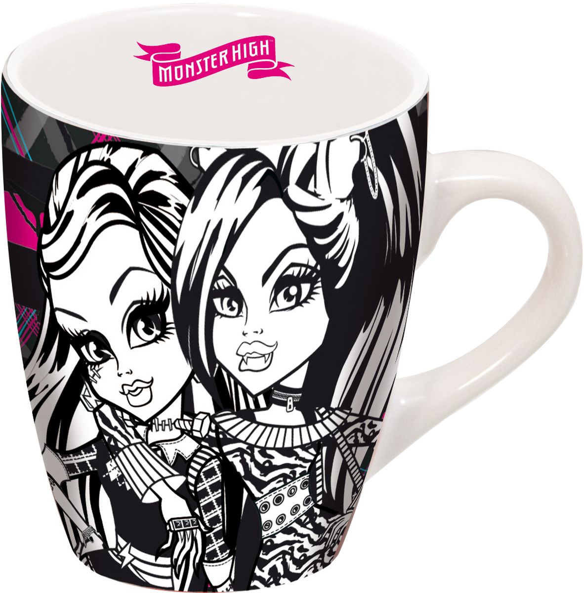 Stor Кружка детская Monster High 340 мл в подарочной упаковке71403 Stor Кружка детская Monster High 340 мл в подарочной упаковке71403Оригинальная керамическая посуда с изображением любимых героев - прекрасный подарок для детей и взрослых. Можно использовать в СВЧ-печи и посудомоечной машине.
