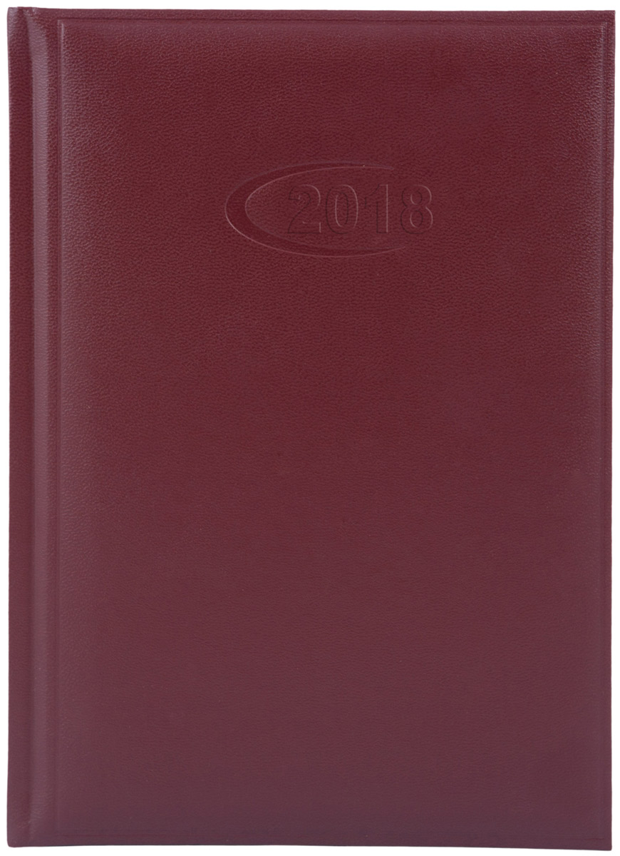 Letts Ежедневник Commercial Diary 2018 датированный 176 листов цвет бордовый412900043 Letts Ежедневник Commercial Diary 2018 датированный 176 листов цвет бордовый412900043Прочный ежедневник Letts Commercial Diary 2018 идеально подойдёт тем, кто ценит настоящую английскую классику.Ежедневник выполненв твердом переплете из искусственной кожи, которую сложно отличить от натуральной. Оригинальное тиснение, шелковая закладка-разделительи перфорированные уголки подчеркнут респектабельный стиль владельца.Каждая страница ежедневника имеет почасовую и календарную нумерацию. На каждый час отведено по 2 строчки, а в нижней части страницынаходится 8 строчек для самых разных заметок. На первых страницах ежедневника представлены место для заполнения личных данных владельца и информационный блок. Последний включает аэропортыЕвропы, международные коды, часовые пояса, национальные праздники, график отпусков и календари 2017-2019. В конце ежедневникапредставлены блок Перспективное планирование с календарями 2019-2021, телефонная книга и справочная информация.Ежедневники Letts Commercial Diary 2018 - это высочайшая динамичность, качество, стиль и оригинальность.
