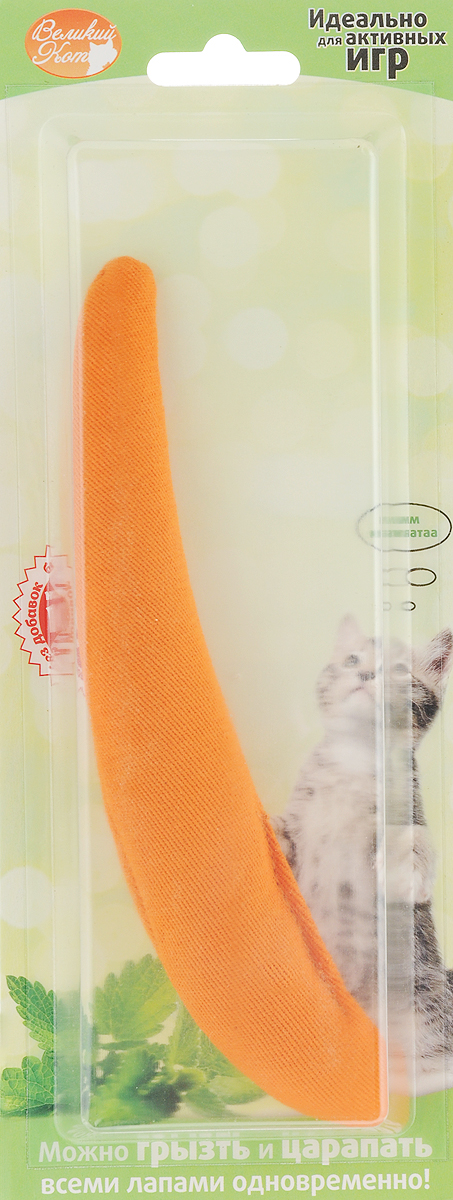 Игрушка для кошек Smart Textile Спелый банан, с кошачьей мятой, цвет: оранжевыйGC578 Игрушка для кошек Smart Textile Спелый банан, с кошачьей мятой, цвет: оранжевыйGC578Игрушки с Кошачьей мятой 18 см. – «Грызи и царапай всеми лапами одновременно!»Игрушки серии «Грызи и царапай всеми лапами одновременно!» - специально разработаны для максимального погружения Вашего питомца в процесс игры. Наполнитель из 100% кошачьей мя