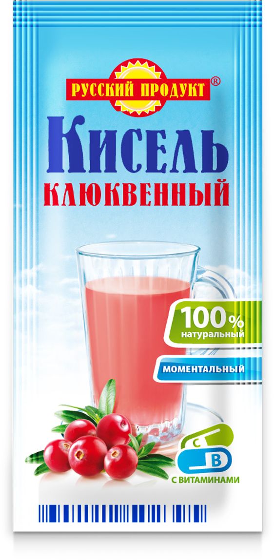 Русский продукт Здоровый образ жизни кисель клюквенный, 25 шт по 25 г2406077 Русский продукт Здоровый образ жизни кисель клюквенный, 25 шт по 25 г2406077Способ приготовления: содержимое пакета высыпать в чашку, при постоянном перемешивании добавить 150-200 мл горячей воды (минимум 85°С), размешать до полного растворения. Интенсивность вкуса и густота напитка зависят от количества воды.