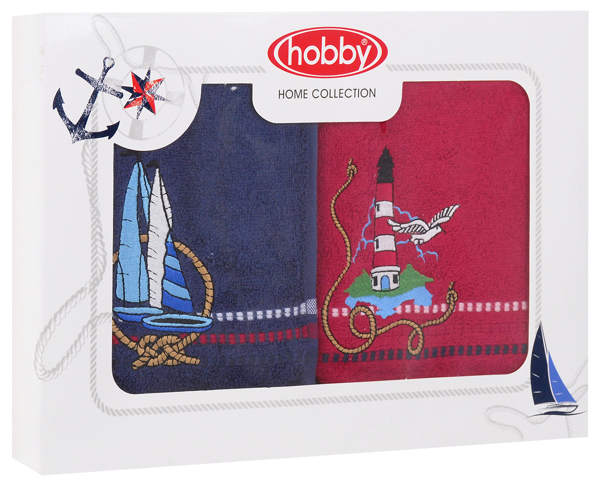 Полотенце махровое Hobby Home Collection Marina, цвет: красный, синий, 50х90 см, 2 шт1501001061 Полотенце махровое Hobby Home Collection Marina, цвет: красный, синий, 50х90 см, 2 шт1501001061Полотенца марки Хобби уникальны и разрабатываются эксклюзивно для данной марки. При создании коллекции используются самые высокотехнологичные ткацкие приемы. Дизайнеры марки украшают вещи изысканным декором. Коллекция линии соответствует актуальным тенденциям, диктуемым мировыми подиумами и модой в области домашнего текстиля.Уважаемые клиенты! Обращаем ваше внимание на то, что упаковка может иметь несколько видов дизайна. Поставка осуществляется в зависимости от наличия на складе.