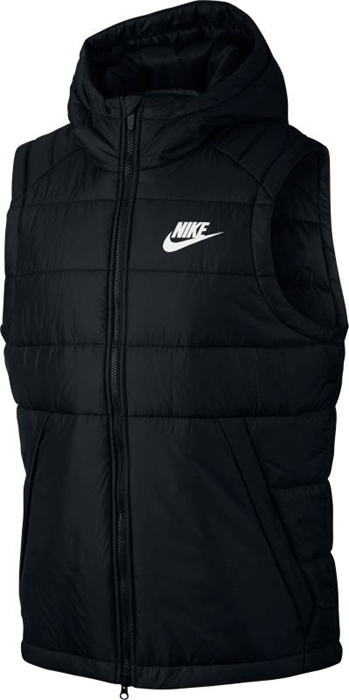 Куртка мужская Nike M NSW Syn Fill Vest, цвет: черный. 861790-010. Размер L (50/52)861790-010 Куртка мужская Nike M NSW Syn Fill Vest, цвет: черный. 861790-010. Размер L (50/52)861790-010Mens Nike Sportswear Vest ТЕПЛО И СВОБОДА ДВИЖЕНИЙ. Дождливая погода — не повод забыть о стиле: представляем мужской жилет Nike Sportswear. Влагонепроницаемая ткань, отсеки с утеплителем и регулируемый капюшон отлично сохраняют тепло. Водоотталкивающая ткань рипстоп защищает от влаги и обеспечивает комфорт.