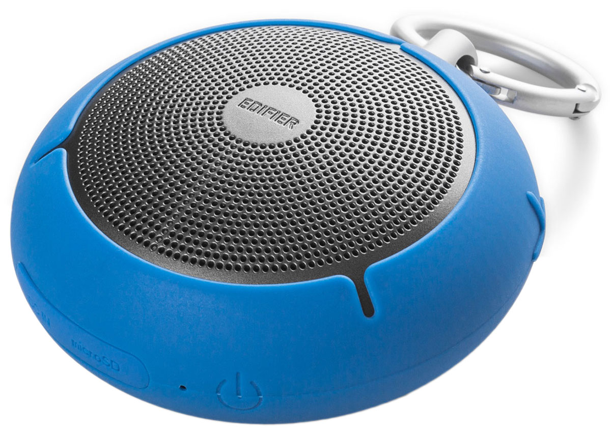 Edifier MP100, Blue портативная акустическая системаMP100 Blue Edifier MP100, Blue портативная акустическая системаMP100 BlueМногофункциональная портативная акустическая система Edifier MP100. Совместимость с технологией Bluetooth 4.0 и функцией microSD дает вам несколько способов воспроизведения ваших любимых треков, а встроенный микрофон с функцией шумоподавления превращает систему в надежного секретаря.Встроенный аккумулятор высокой емкости позволяет использовать MP100 до 20 часов в режиме воспроизведения музыки.МР100 не страшны капризы погоды. Высокая степень влагозащиты подтверждена стандартом IP54.