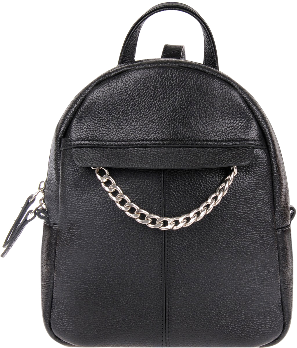Сумка-рюкзак женская Franchesco Mariscotti, цвет: черный. 1-3991к пл