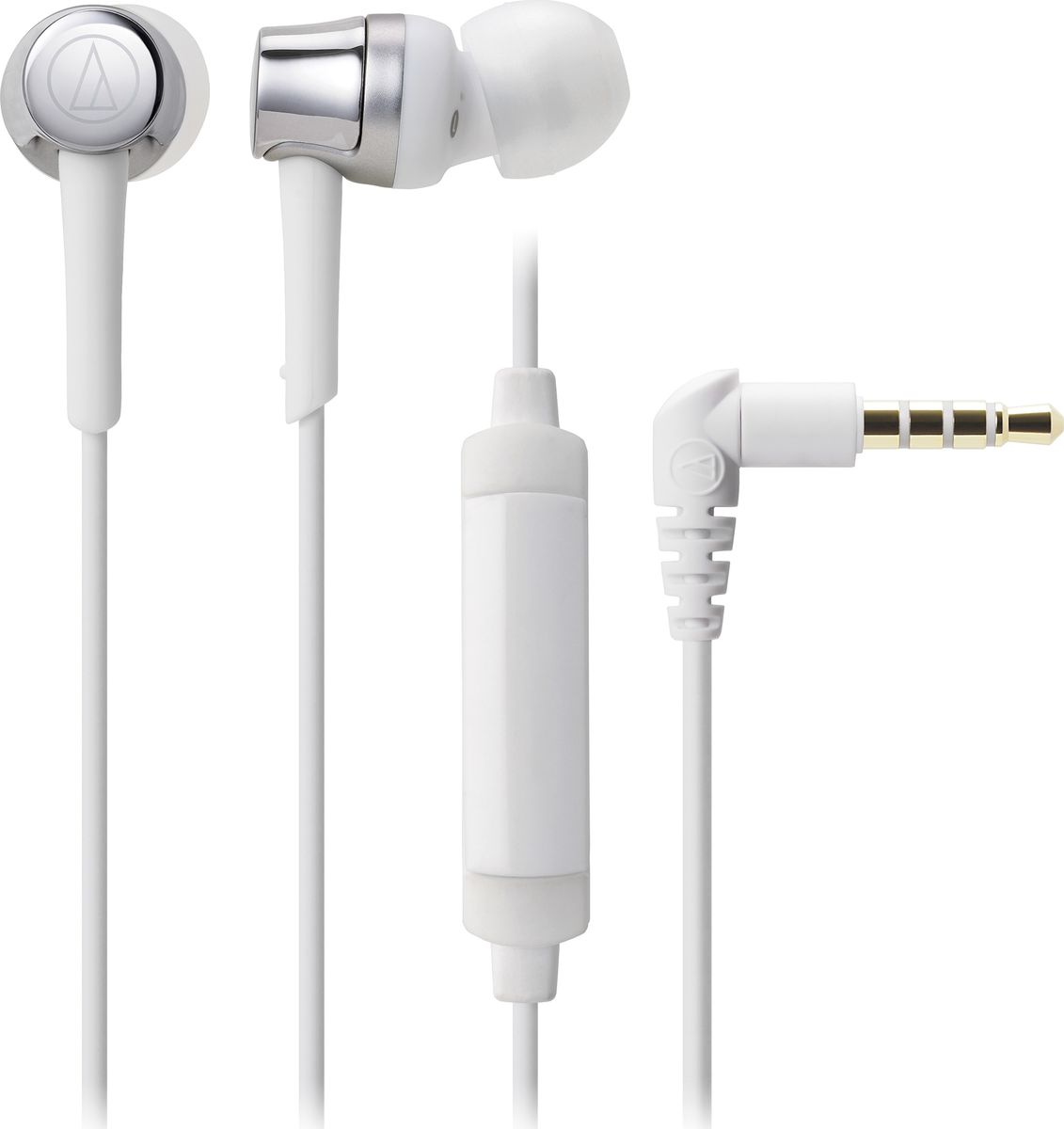 Audio-Technica ATH-CKR30IS, White Silver наушники