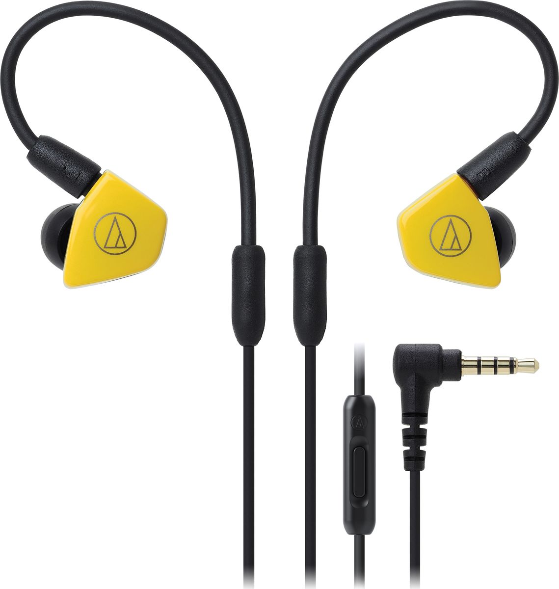 Audio-Technica ATH-LS50IS, Yellow наушники15119538 Audio-Technica ATH-LS50IS, Yellow наушники15119538Внутриканальные наушники Audio-Technica ATH-LS50IS со сдвоенными излучателями обеспечат вам действительно живое концертное звучание, как будто вы находитесь в первом ряду. Сдвоенные драйверы располагаются в одном корпусе и работают синфазно, тем самым уменьшая деформацию мембраны и обеспечивая сбалансированное звучание с мощным басом. Корпус модели выполнен из прочного ABS-пластика, что способствует снижению нежелательных резонансов.ATH-LS50iS оснащены съёмным кабелем с разъёмом A2DC, который снижает переходное затухание и улучшает разделение каналов. Кабель имеет микрофон и пульт управления, с помощью которого вы сможете управлять звонками и воспроизведением музыки. Гибкость кабеля с памятью формы позволит подобрать удобную посадку в ухе, что сказывается на фиксации наушника и комфорте ношения.8,8-мм сдвоенные излучателиСбалансированное звучание с мощным басом и отличной детальностьюГибкий съёмный кабель с памятью формыРазъём кабеля A2DCФункция гарнитурыКорпус из прочного ABS-пластикаАмбушюры четырёх размеров и чехол для хранения в комплекте