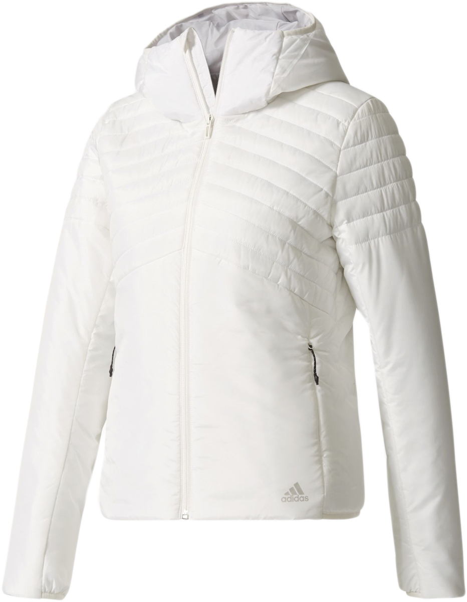Куртка женская Adidas W Cytins Jacket, цвет: белый. BQ1951. Размер M (46/48)BQ1951 Куртка женская Adidas W Cytins Jacket, цвет: белый. BQ1951. Размер M (46/48)BQ1951Женская куртка Adidas W Cytins Jacket отлично согревает благодаря функциональному синтетическому утеплителю и обеспечивает комфорт во время активного отдыха в холодную погоду. Гладкая конструкция в сочетании с валиками лучше удерживает тепло. Передние карманы дополнены выходом для провода наушников.