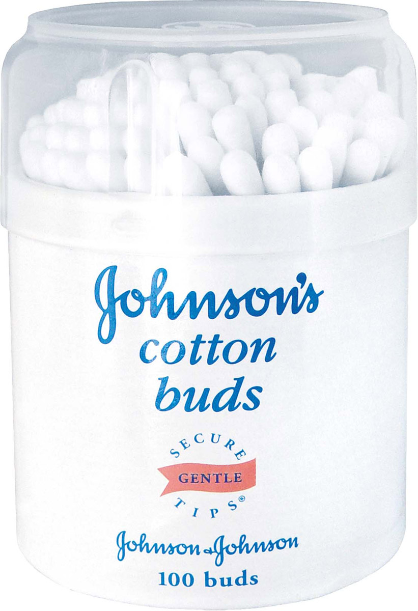 Johnsons baby Ватные палочки, 100 шт30120050 Johnsons baby Ватные палочки, 100 шт30120050Ватные палочки JOHNSON’S Baby изготовлены исключительно из 100 % чистого хлопка – мягкого природного материала, обладающего абсорбирующими свойствами. Ватная головка не расслаивается и имеет хорошее сцепление с палочкой.Товар сертифицирован.