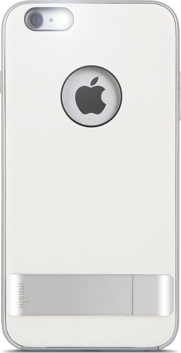 Moshi Kameleon чехол для iPhone 6 Plus/6S Plus, White99MO080101 Moshi Kameleon чехол для iPhone 6 Plus/6S Plus, White99MO080101Утончённый чехол-подставка Kameleon для iPhone от Moshi позволяет с удобством просматривать видео, одновременно обеспечивая стильную защиту устройства. Гибридная конструкция обеспечивает эффективную защиту от ударов и падений. Ещё более тонкая, чем прежде, алюминиевая подставка обеспечивает возможность устанавливать iPhone как в горизонтальном, так и вертикальном положении, что позволяет просматривать видео без помощи рук. Kameleon разработан для повседневного применения и идеален для потребителей, стремящихся к наилучшему сочетанию функциональности и защиты.ХарактеристикиЭлегантный чехол с прочной алюминиевой подставкой.Защита от падений.Комфортный просмотр видео как в портретном, так и пейзажном режимах.Приподнятые края чехла защищает экран iPhone, когда он лежит дисплеем вниз.Изготовлен из лёгких и прочных материалов.