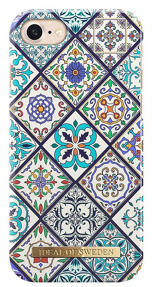 iDeal чехол для iPhone 7/8, MosaicIDFCA16-I7-48 iDeal чехол для iPhone 7/8, MosaicIDFCA16-I7-48Клип-кейс iDeal – это модный аксессуар, стильное и оригинальное украшение, имеющее яркий дизайн, насыщенные цвета и необычный узор, в сочетании с высокой степенью защиты мобильного устройства, сохраняет привлекательный внешний вид и подчеркивает индивидуальный стиль, а также изысканный вкус владельца.Чехол-накладка iDeal - это надежная защита корпуса смартфона от царапин и внешних воздействий. Конструкция чехла обеспечивает его надежное крепление на корпусе мобильного устройства.Специальные вырезы обеспечивают свободный доступ к разъемам и элементам управления, а также позволяют в любой удобный момент вести фото- и видеосъемку. Устойчивый к истиранию пластик клип-кейса надолго сохраняет привлекательный внешний вид и не теряет насыщенность цветов. Аксессуар выполнен из пластика, который имеет среднюю степень жесткости.Изнутри накладка покрыта замшей, чтобы обеспечить корпусу смартфона дополнительную защиту от царапин.