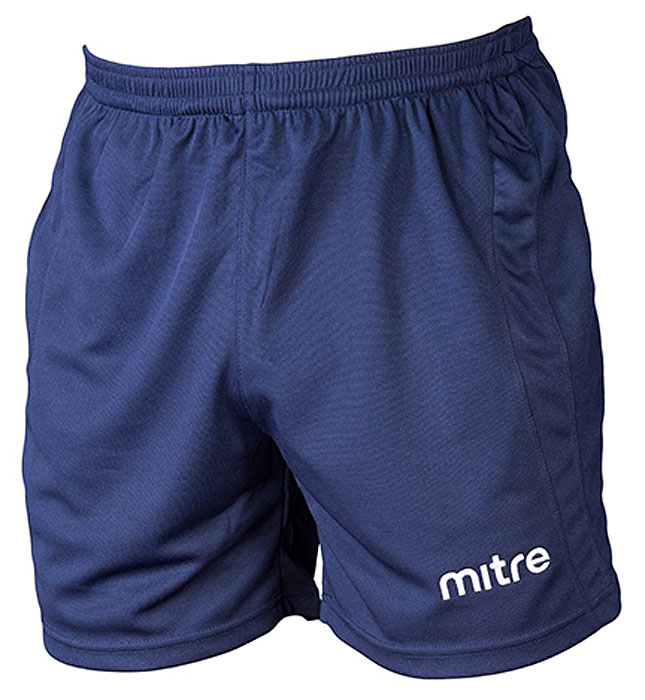Шорты для мальчика Mitre, цвет: темно-синий. TT29026. Размер 158TT29026 Шорты для мальчика Mitre, цвет: темно-синий. TT29026. Размер 158TT29026Классические короткие игровые шорты MITRE. Износостойкий 100% полиэстер. Шнурок внутри пояса для идеальной подгонки.