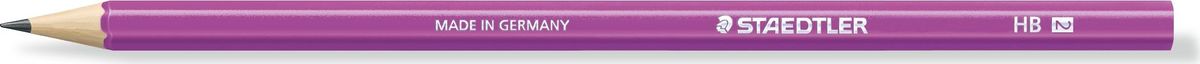 Staedtler Карандаш Wopex HB цвет корпуса фиолетовый180HB-F61 Staedtler Карандаш Wopex HB цвет корпуса фиолетовый180HB-F61Чернографитовый карандаш в ярком корпусе фиолетового неонового цвета. Изготовлен из уникального природного материала Wopex (70% древесины+ 30% пластиковый композит). Однородный материал WOPEX обеспечивает исключительно гладкую и ровную заточку . При производсстве используется PEFC-сертифицированная древесина из постоянно возобновляемых лесов. Степень твердости - HB. Нескользящая, ударопрочная, бархатистая поверхность; эргономичная шестигранная форма корпуса; гладкое письмо; длина письма в два раза больше, чем у обычного карандаша в деревянном корпусе.